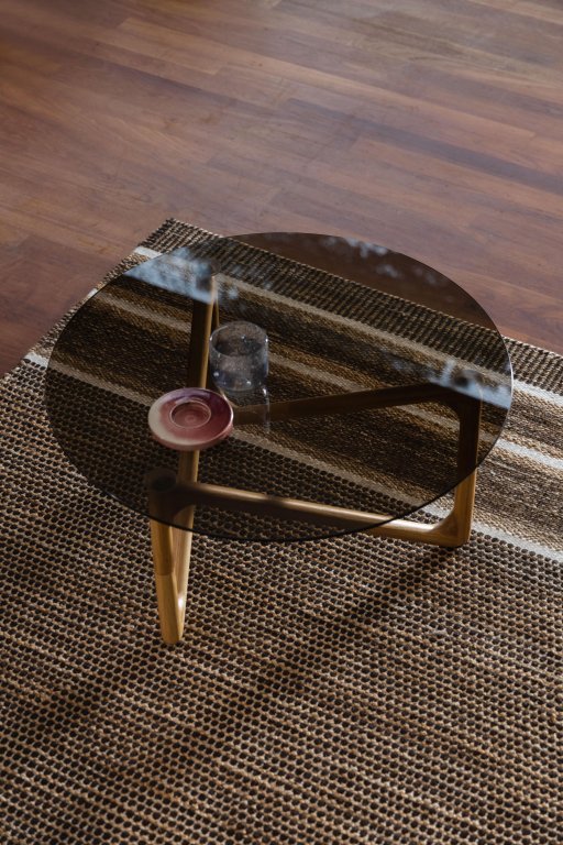 Dutchbone Naia salontafel walnoot