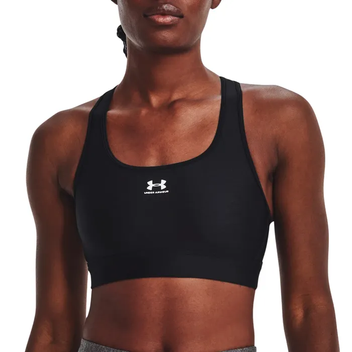 Under Armour HeatGear Mid Padless Sportbeha Dames