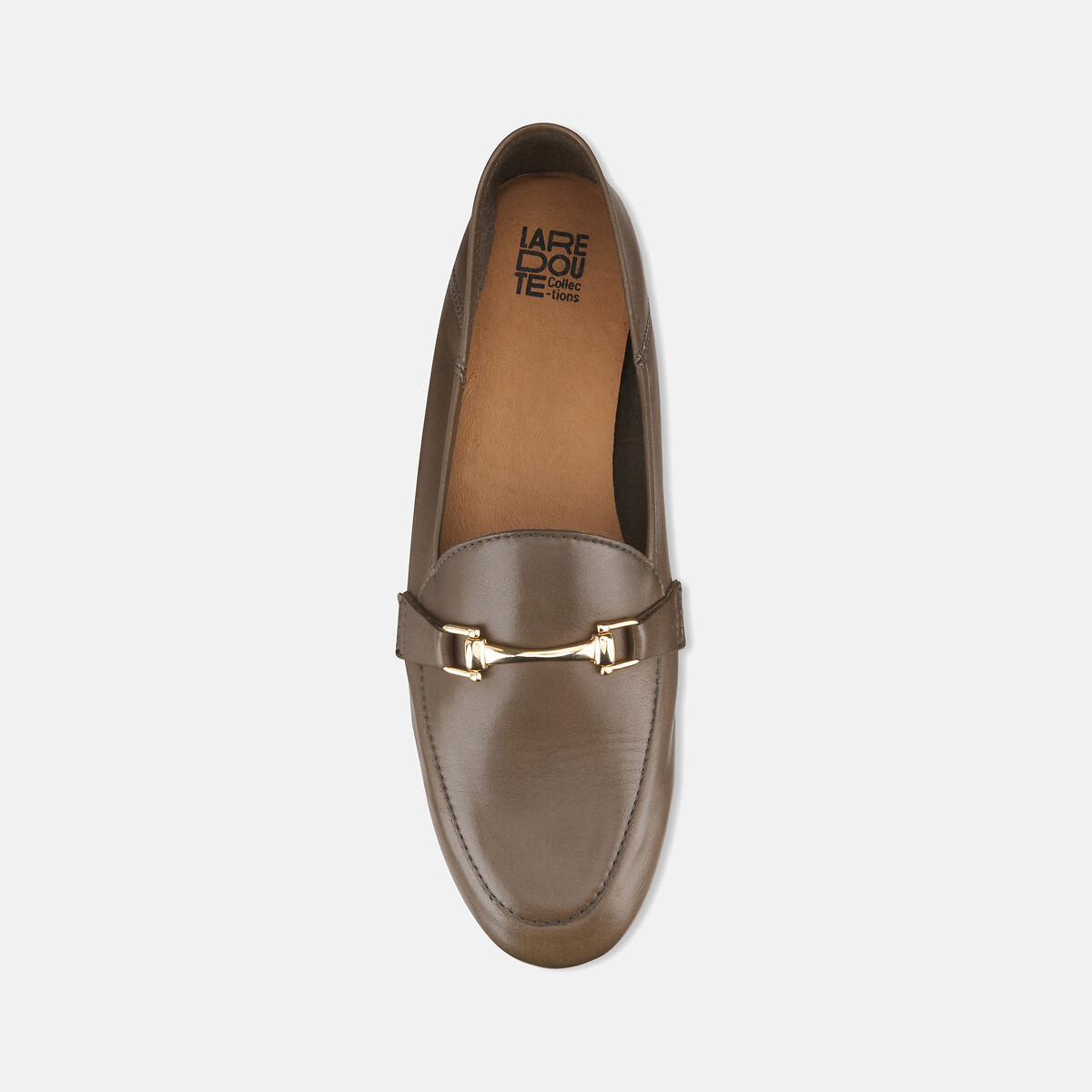 COLEÇÕES LA REDOUTE<br>Mocassins Signature em leer met morsetti
