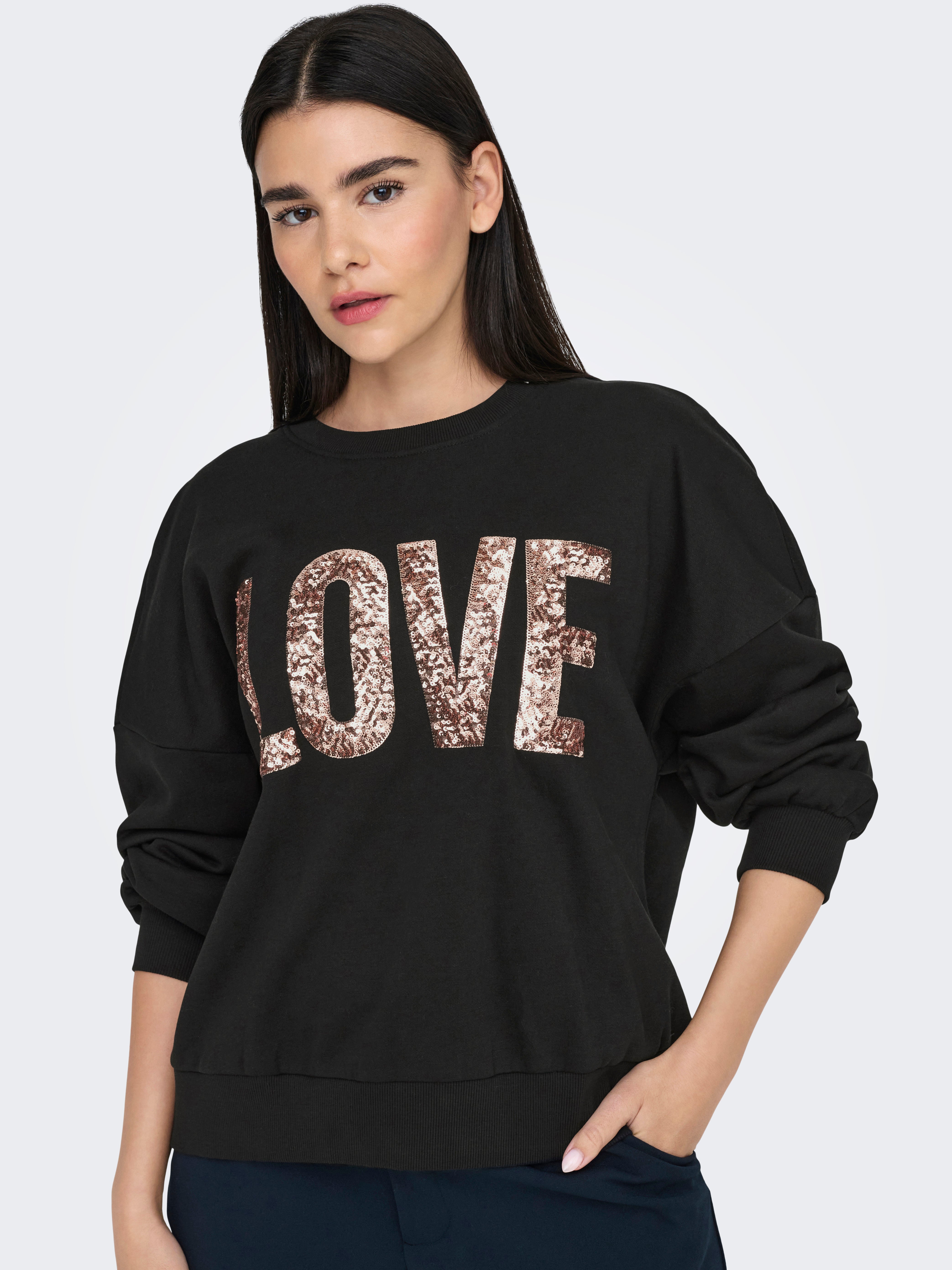 ONLKATYA Sweatshirt Black