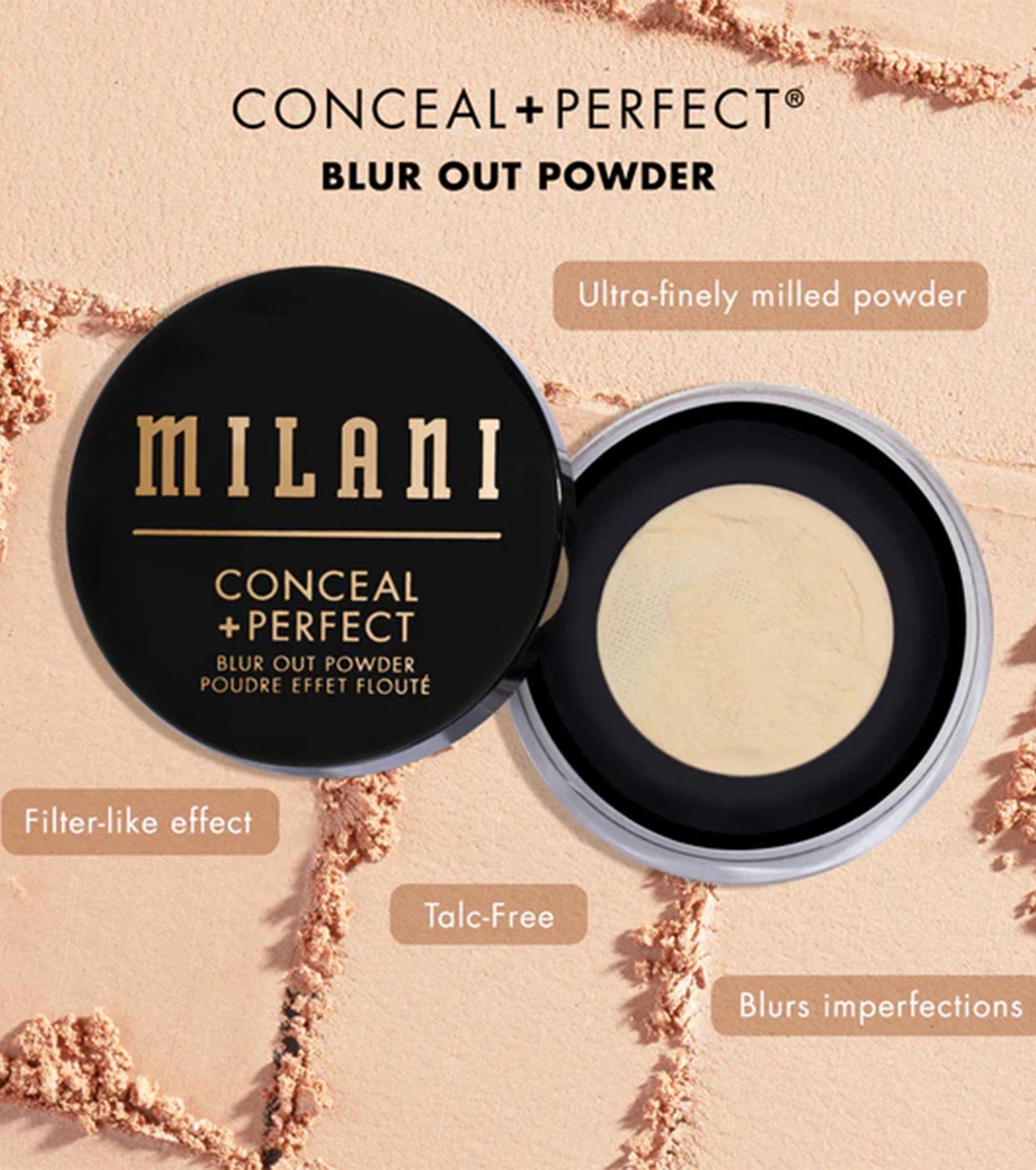 Milani - Pó Solto Conceal + Perfect Blur Out - 01: Translucent