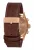 Nixon The Sentry Chrono Leather Rose Gold / A4052001