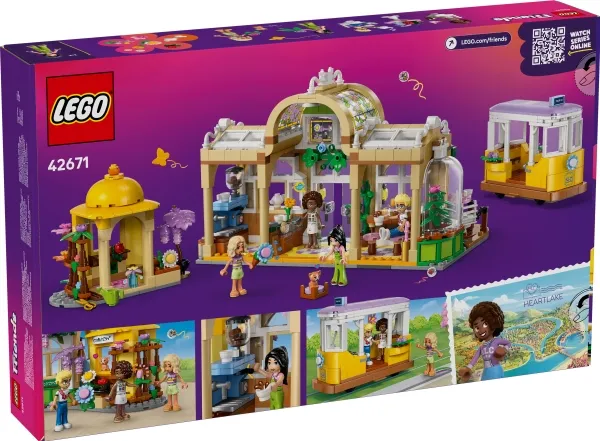 LEGO Friends 42671 Plantecafé og blomsterbutik