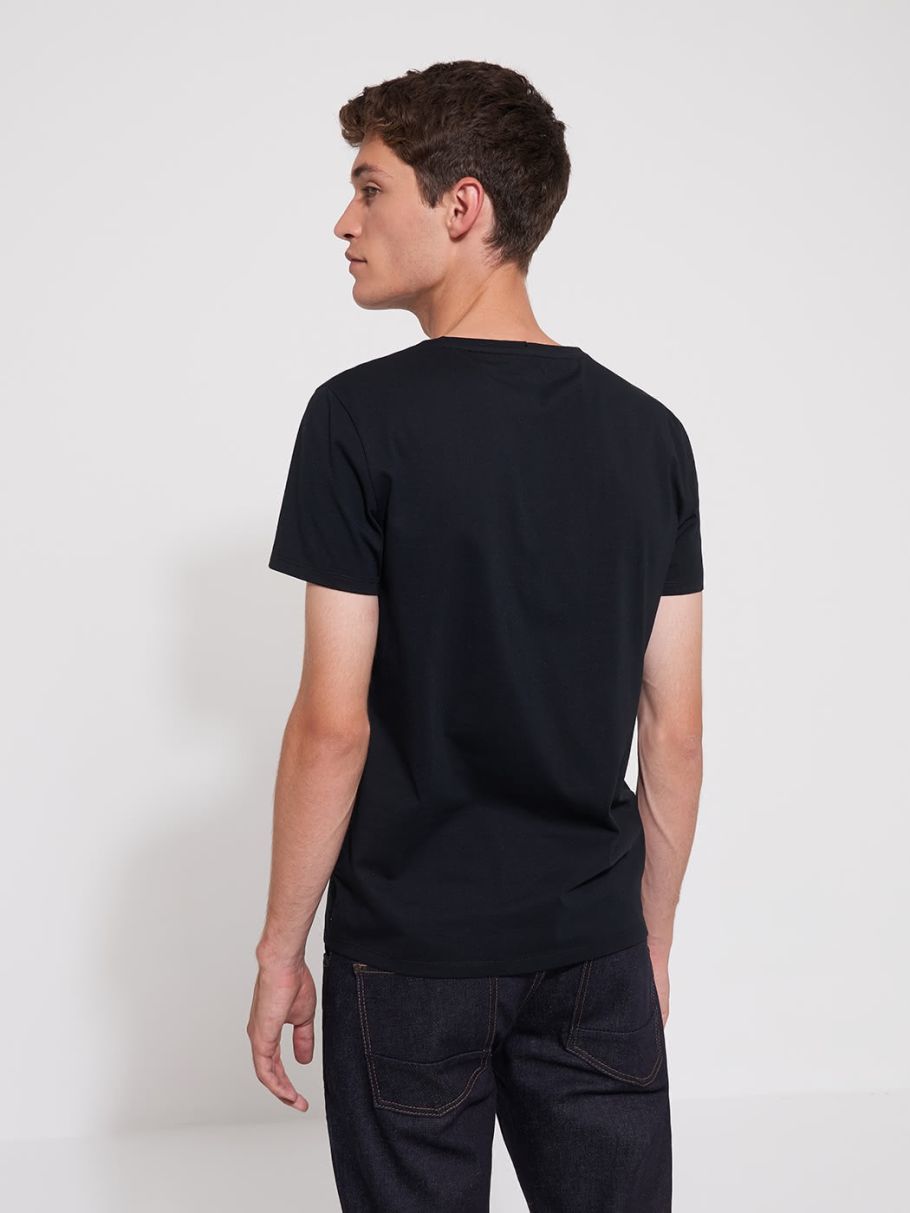 Tee-shirt col v uni