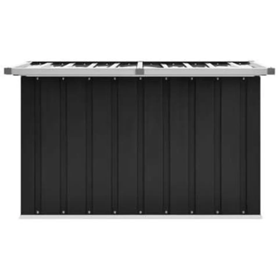 vidaXL - Opslagkist - Antraciet - Staal - 109 x 67 x 65 cm