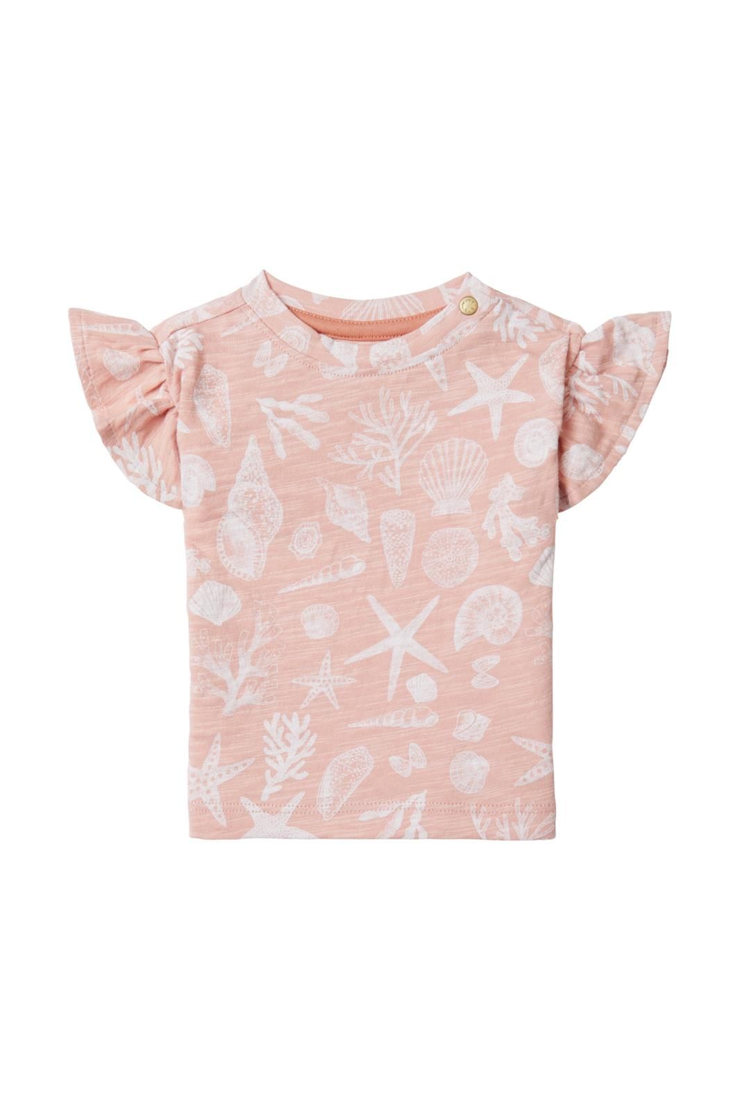 Noppies Baby T-shirt Covina - Peach Beige