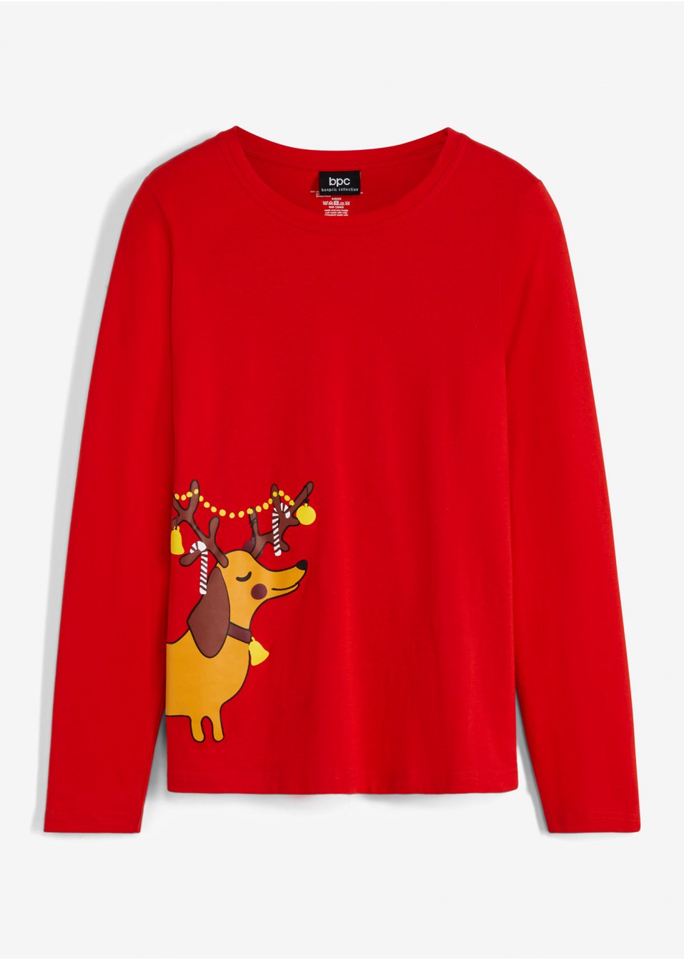 T-shirt de Noël à manches longues