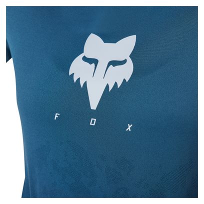 Maillot Manches Courtes Fox Ranger TruDri Femme Slate Bleu