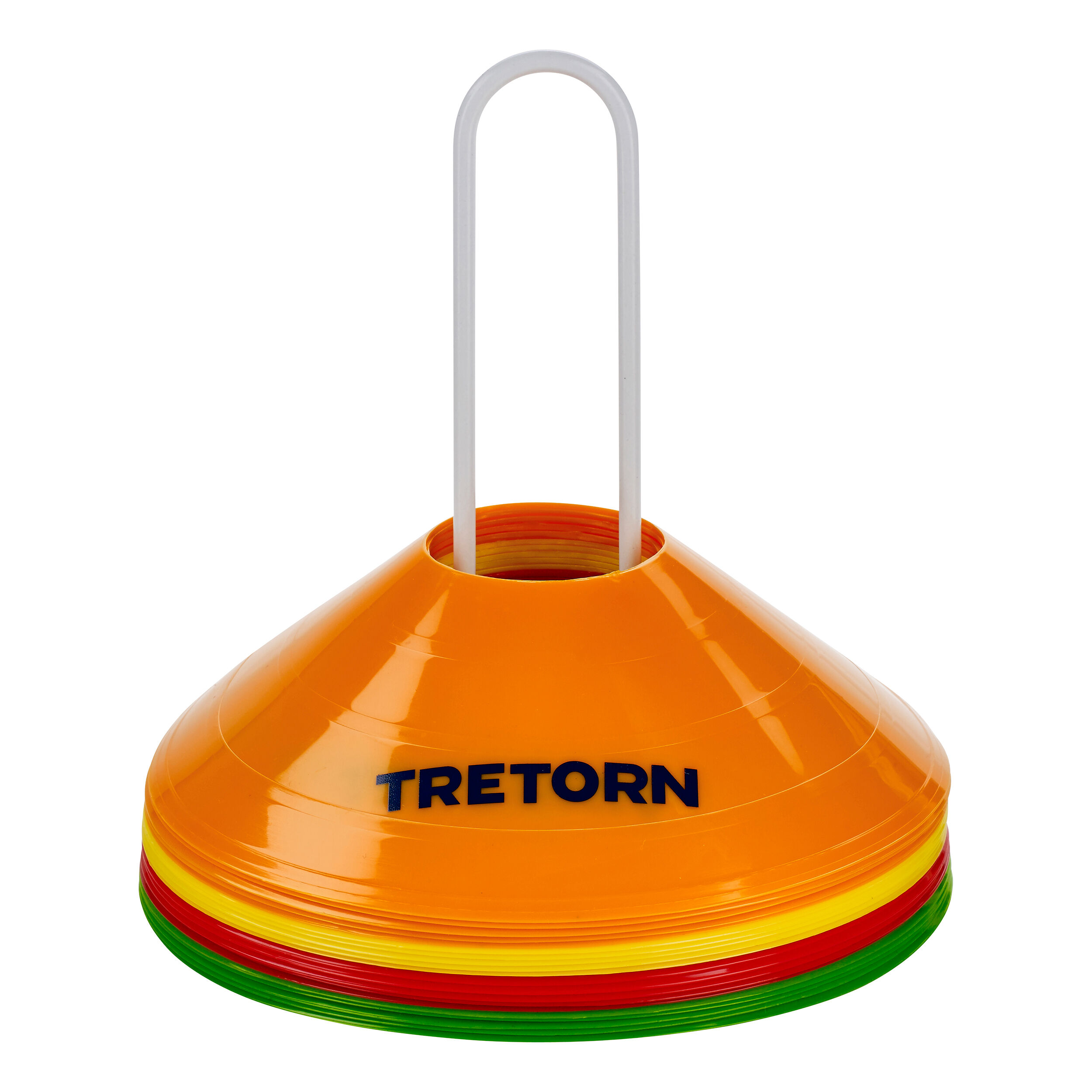 Tretorn Cônes De Marquage Pack De 20 5cm - Jaune , Vert