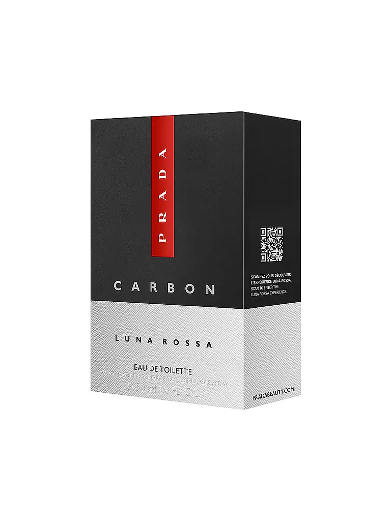PRADA Luna Rossa Carbon Eau de Toilette 50ml Nachfüllbar keine Farbe