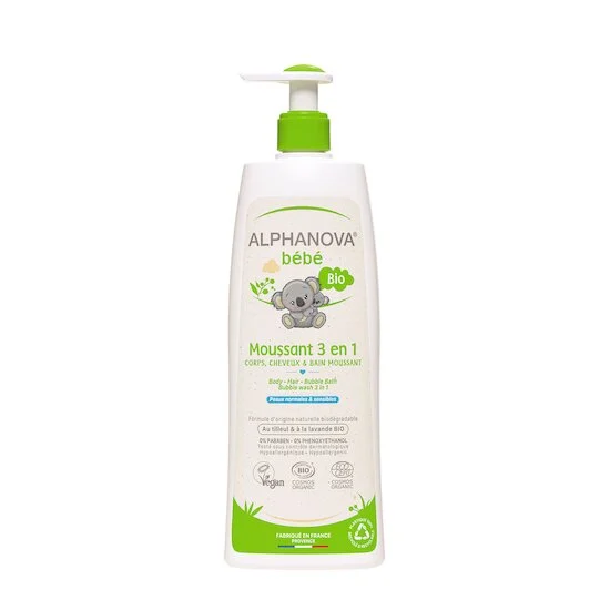 Bébé moussant 3en 1 bio 500ml   de               Alphanova bébé