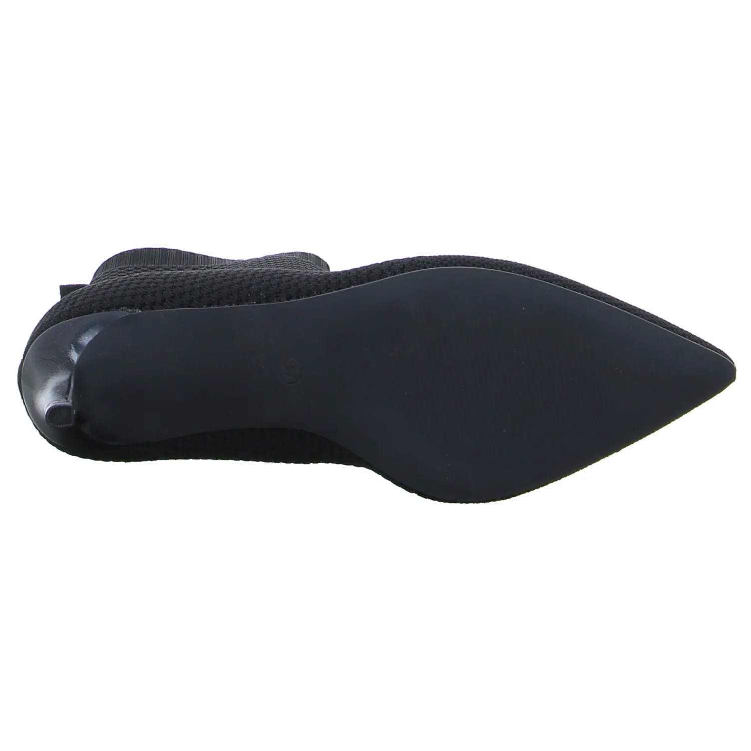 LA STRADA Stiefelette Schwarz Textil