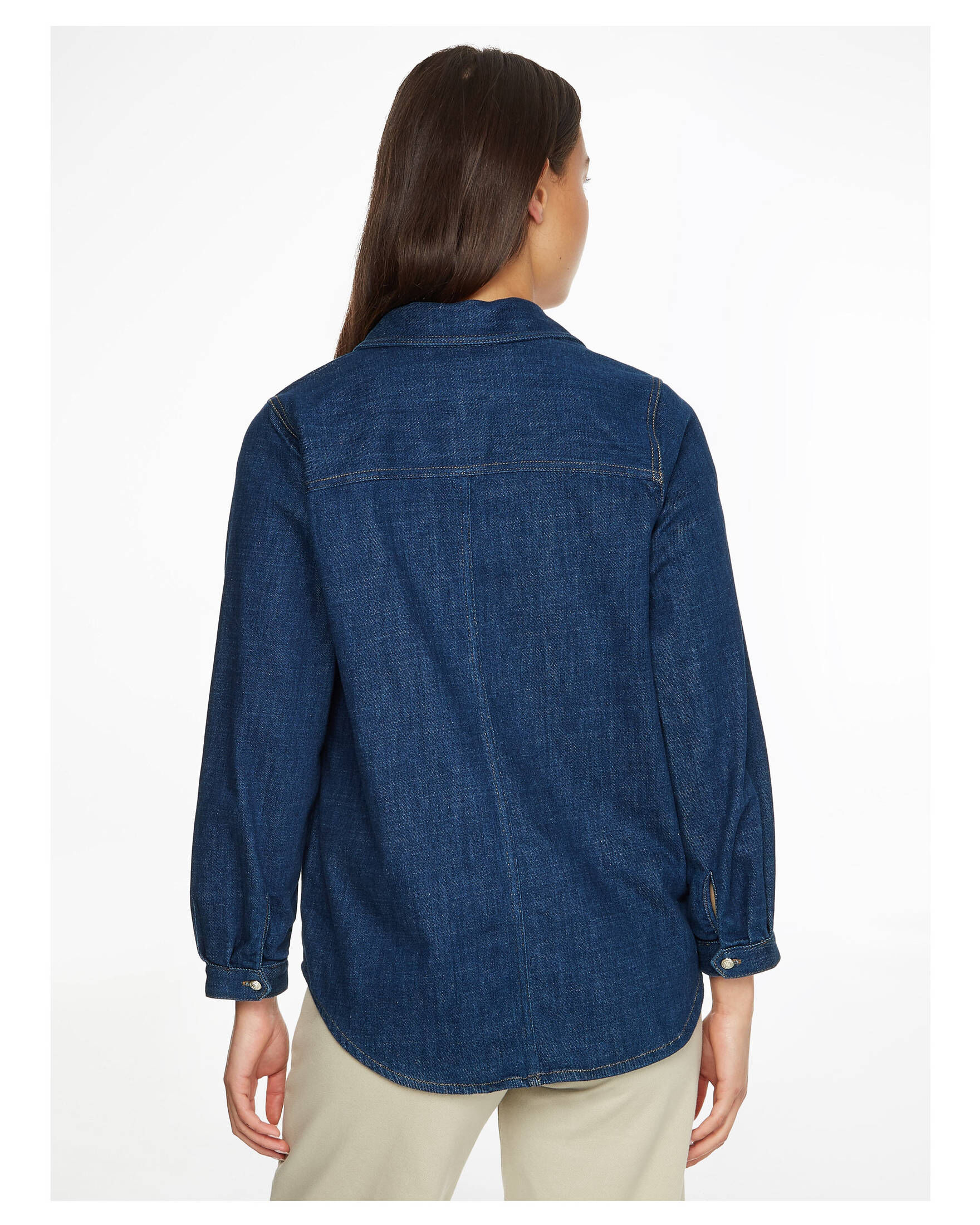 Tommy Hilfiger| Damen Jeansbluse DNM 3/4 OVERSHIRT PAL