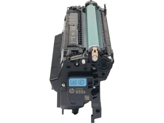 Lasertoner HP 655A CF451A, 10.500 sider, cyan