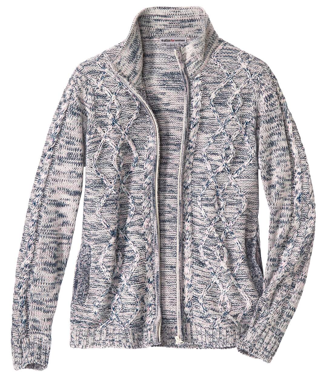 Gilet Tricot Torsadé