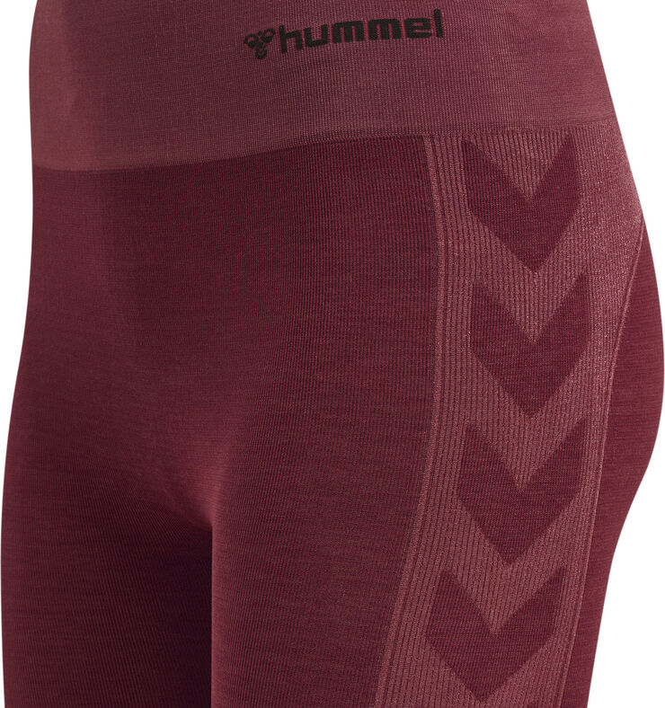 Hummel Clea Seamless Mid Waist leggings Rød