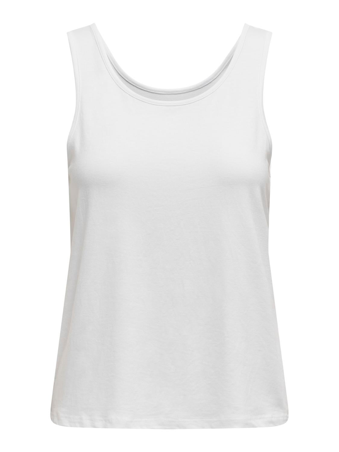 ONLMOSTER Top White