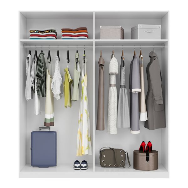 Roupeiro Kit MAX054BO Branco - 1140054