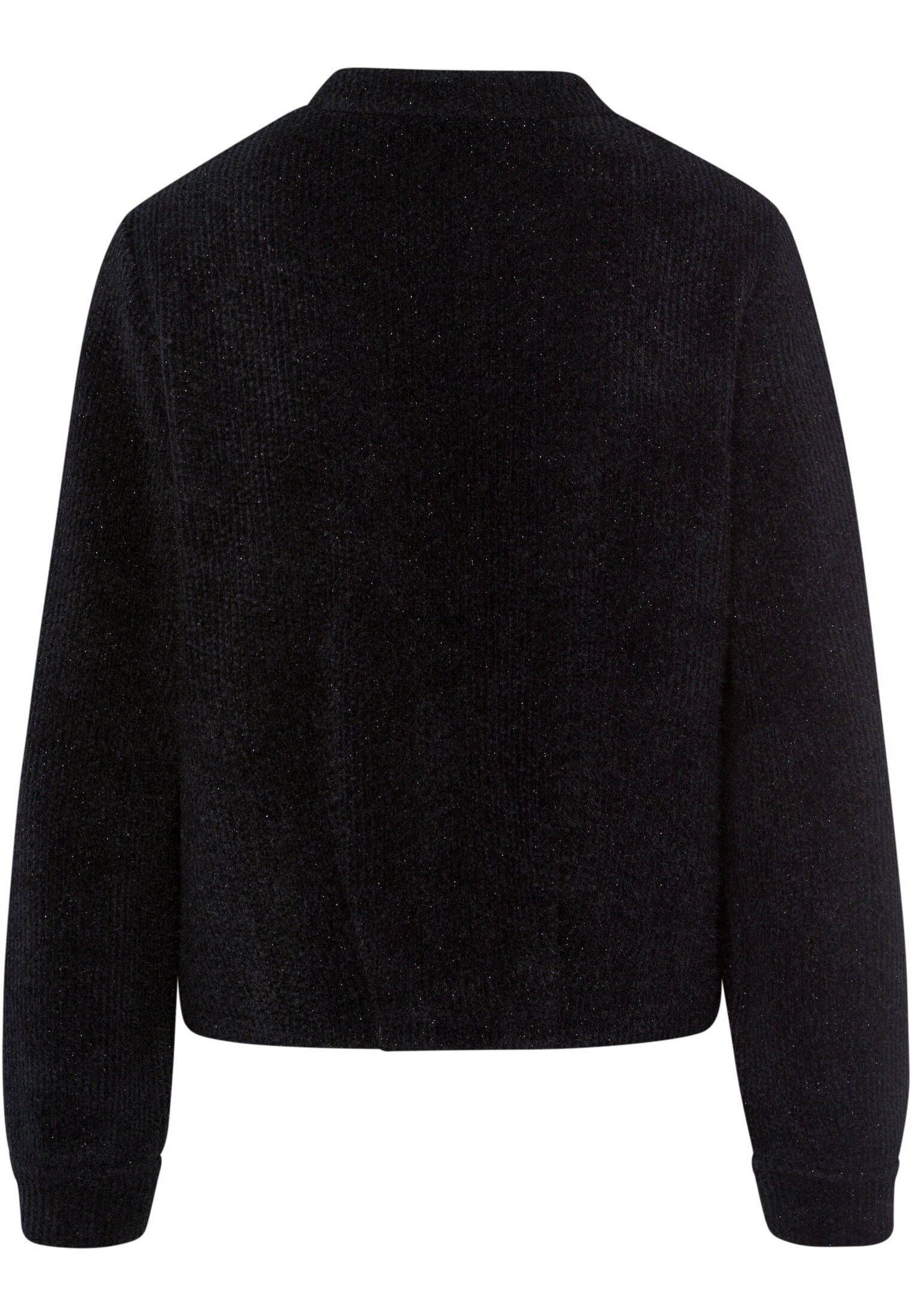 zero| Damen Sweatshirtjacke mit Knöpfen