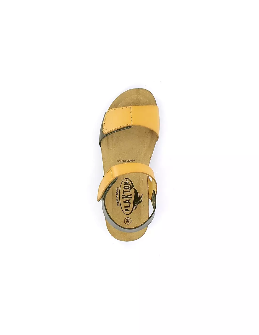 PLAKTON NORITA - Sandales & nu-pieds MusgoAmarillo