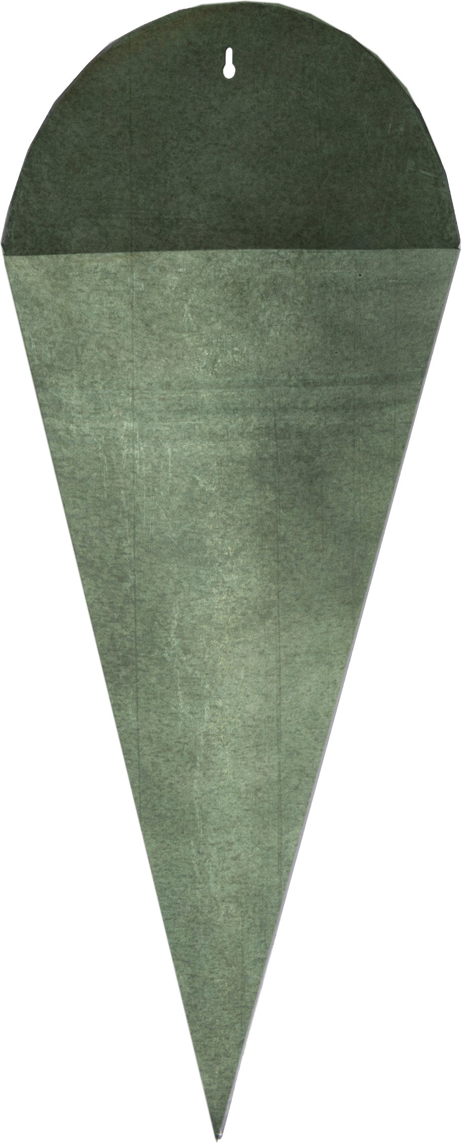 Mega Collections muur bloempot Buto groen 20 x 20 x 50 cm
