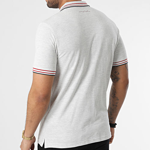 Polo Manches Courtes Pasian Beige Chiné