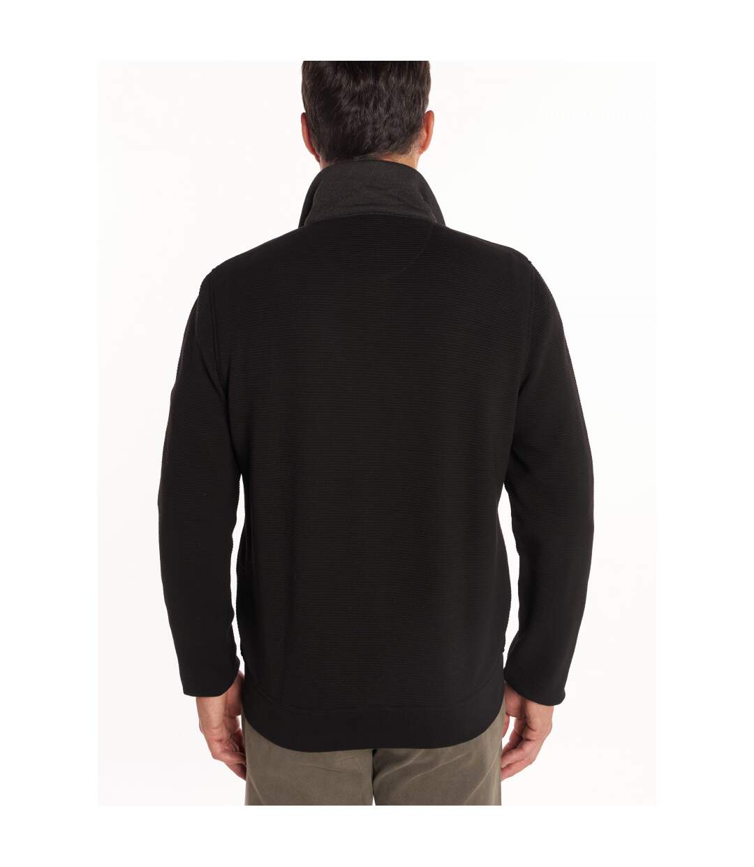 Blouson matelassé bi-matières