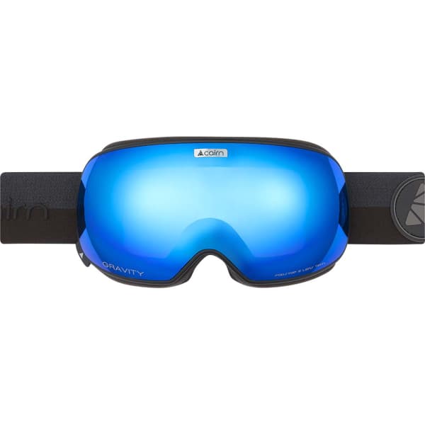 Masque de ski CAIRN GRAVITY SPX3000 IUM NOIR MAT BLEU