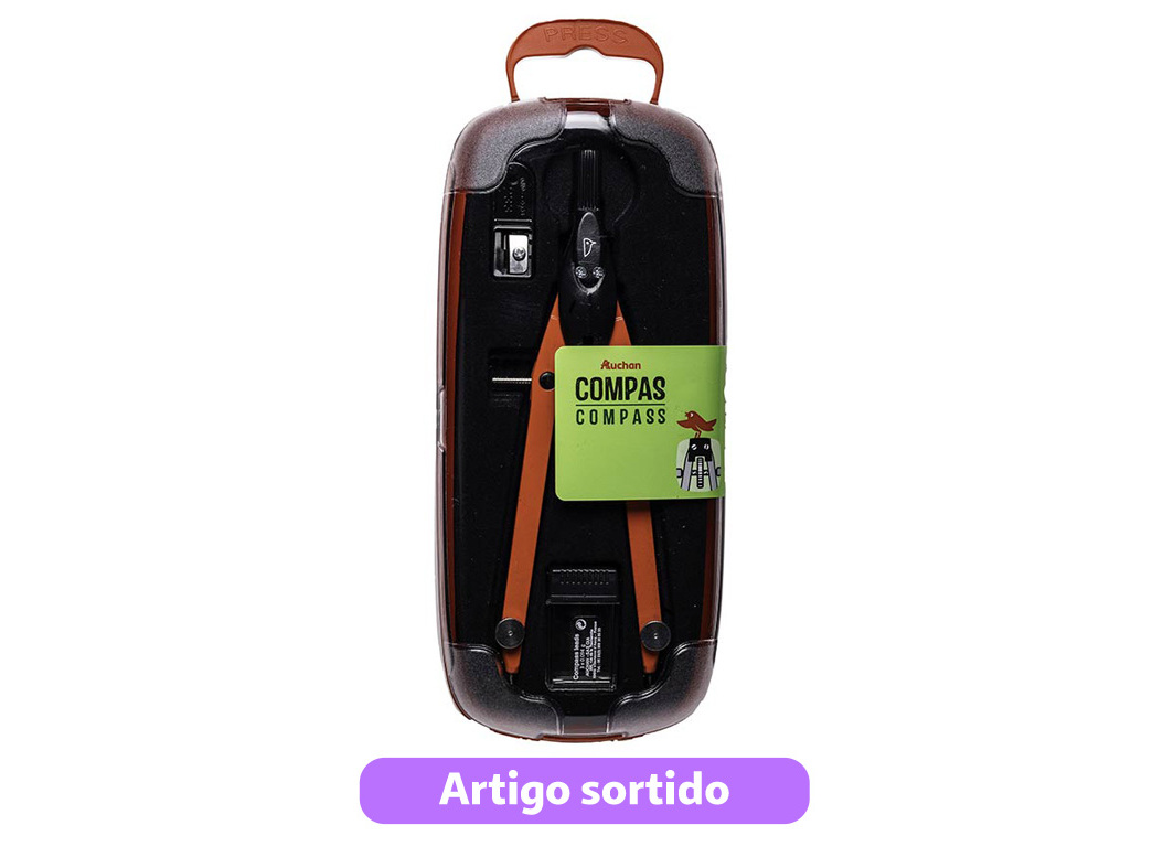 COMPASSO TÉCNICO AUCHAN   MINAS 2X17MM CORES SORTIDAS