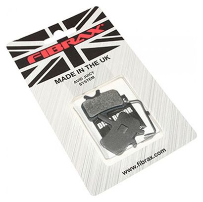 Plaquette de frein vtt pour avid juicy-bb7 (fibrax semi-metal)