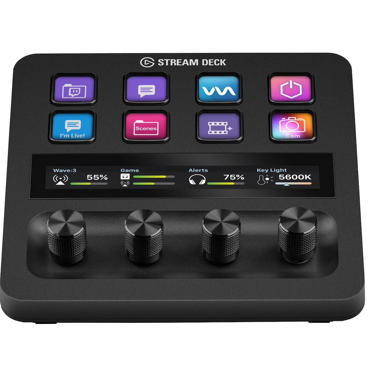 Elgato Stream Deck + kontroll