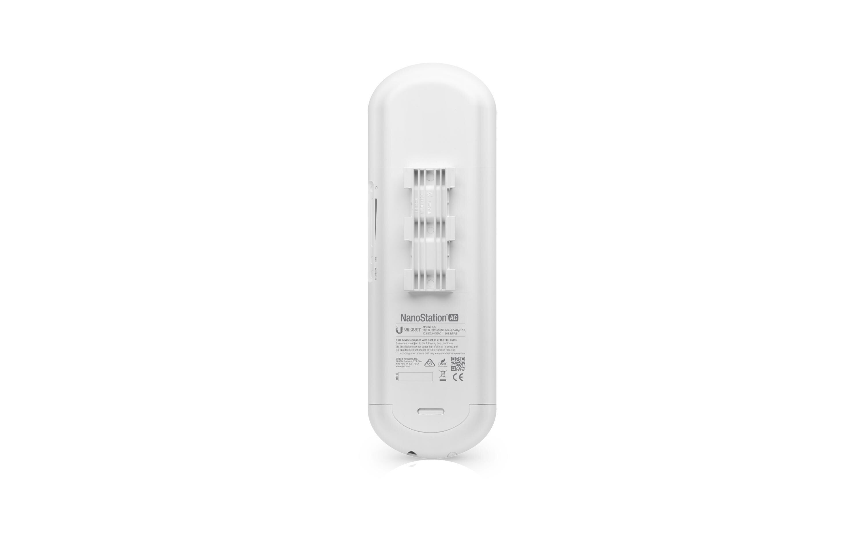 WLAN-Bridge Nanostation NS-5AC<br>WLAN-BridgeFür den Outdoor-Einsatz geeignet