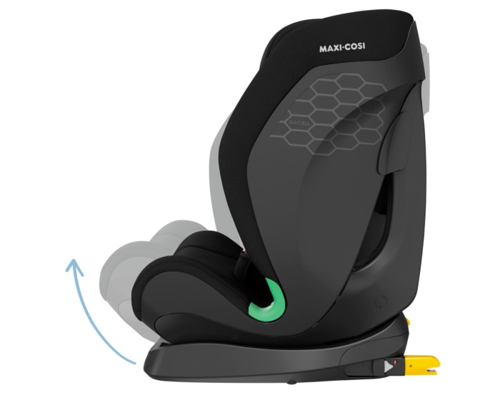 Titan S Comfort i-Size 15 M - 12 Y  76 - 150 cm  9 - 36 kg    Mehrere Sitz- und Liegepositionen |    G-CELL Seitenaufprallschutz |    Atmungsaktive, angenehm weiche Stoffe |    5-Punkt-Sicherheitsgurt |