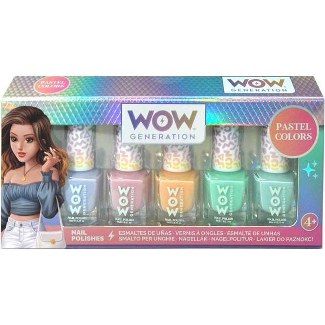 WOW Generation - Nagellack Set - 5 Pastellfarben