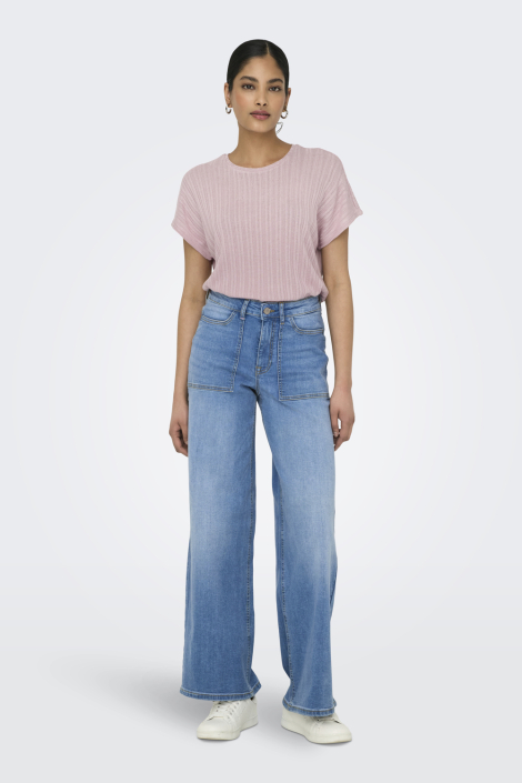 Only roze dames t-shirt