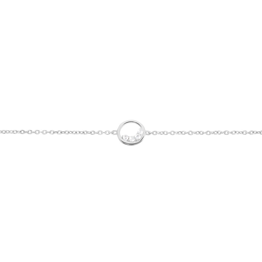 Bracelet Argent Vivence Oxydes De Zirconium
