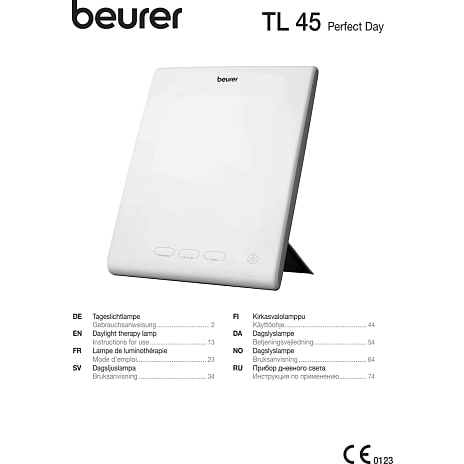 Beurer TL 45 Perfect Day lysterapilampe - hvid