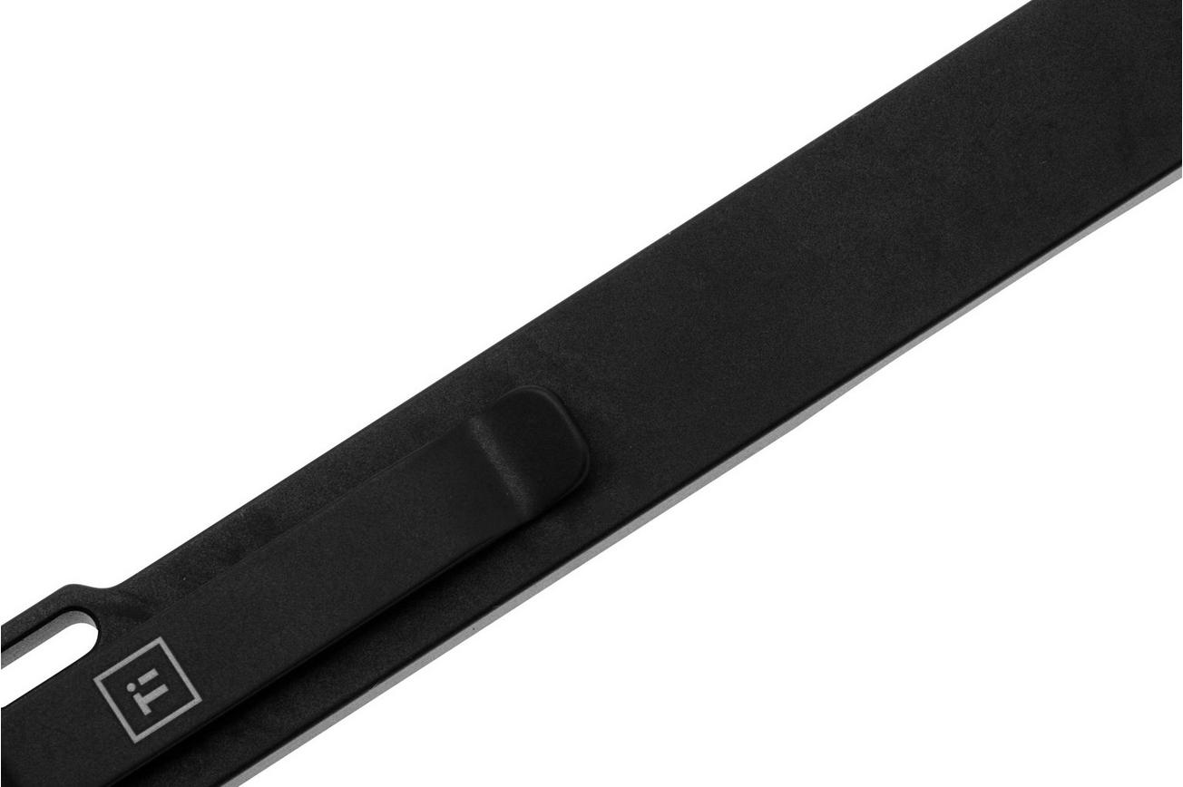 Big Idea Design Ti Pry Bar TI-PB-DLC Black DLC Titanium, fidget prybar