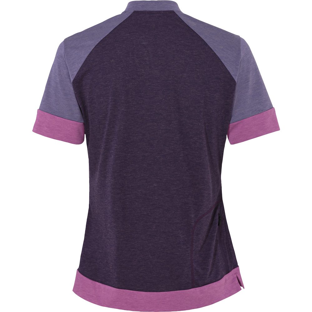 VAUDE Altissimo Q-Zip Radtrikot Damen eggplant