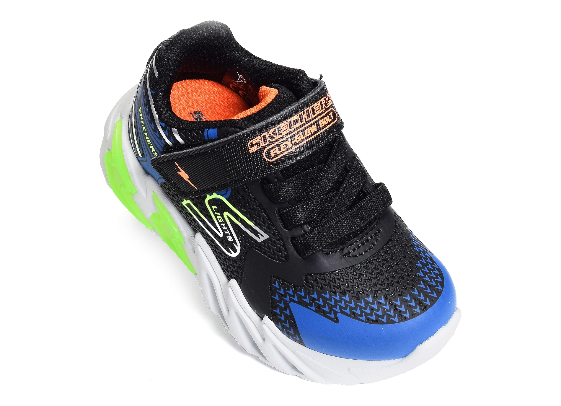 Flex glow bolt bb noir bleu