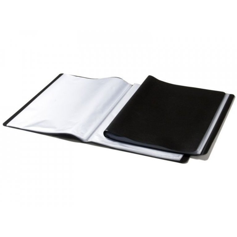 Sichtbuch einfach Softcover, schwarz