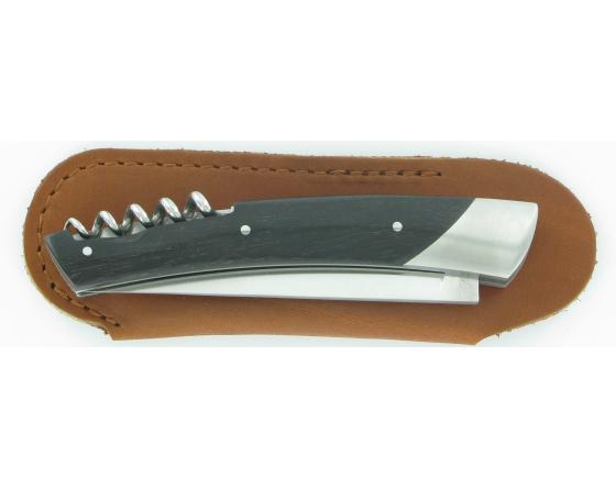 Grand Cru Carbone Ebène Piqueté Couteau de Poche Le Thiers par Chambriard