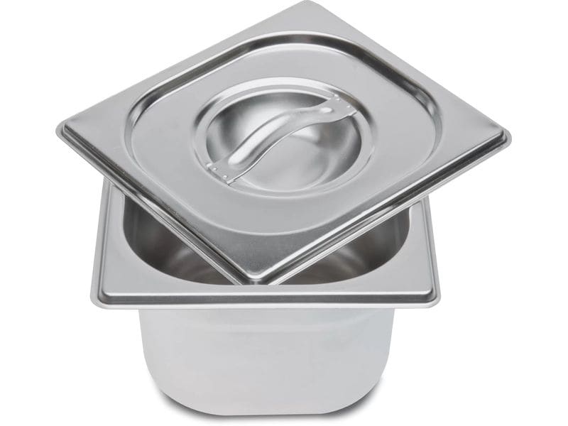 Städter Garbehälter mit Deckel Edelstahlbehälter