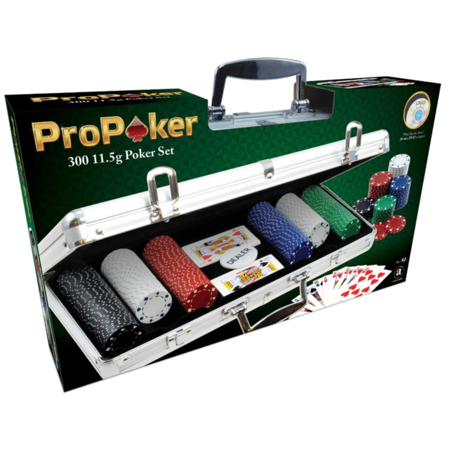 ProPoker-Koffer 300 Jetons