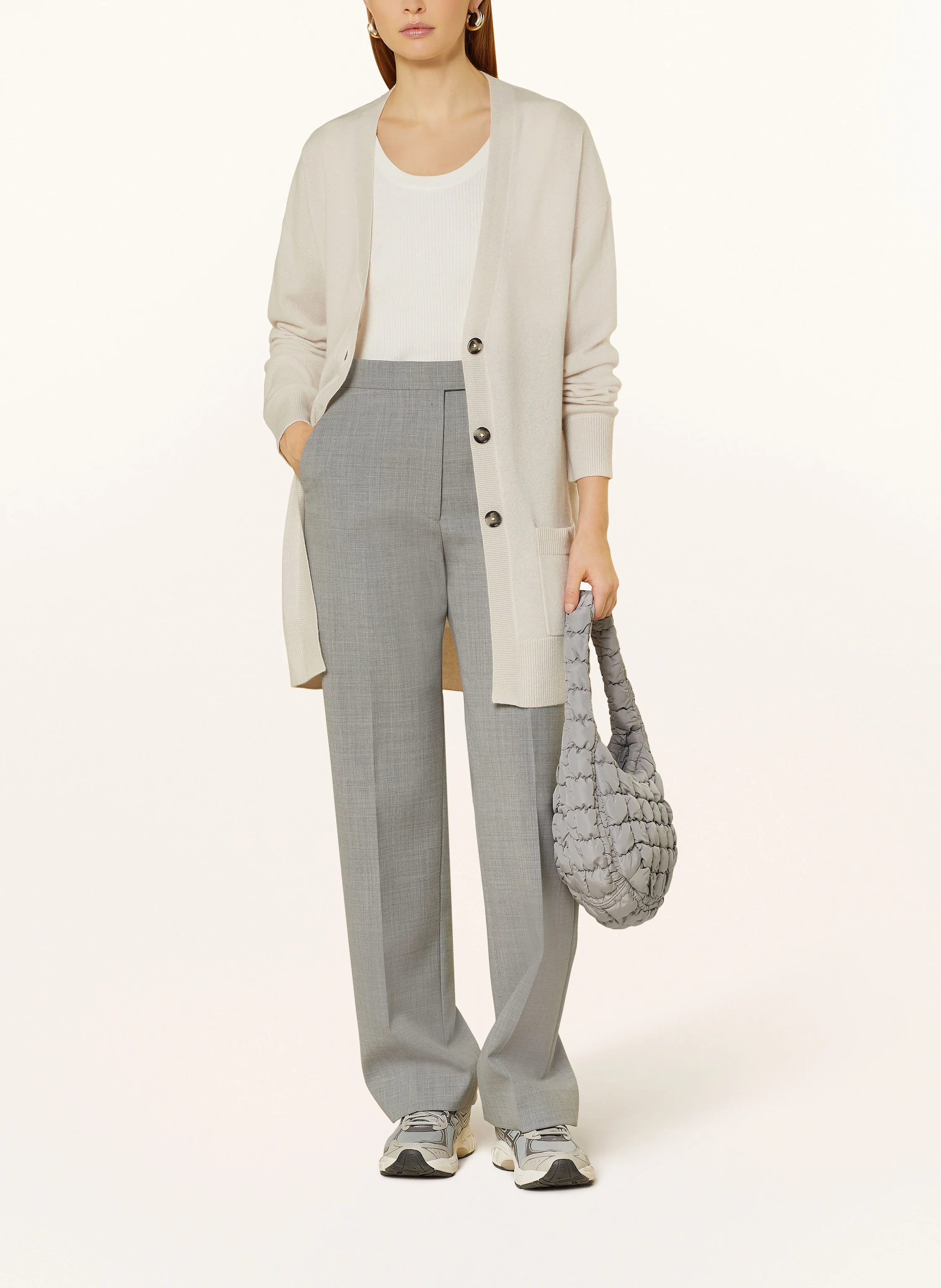 darling harbour Cashmere-Strickjacke