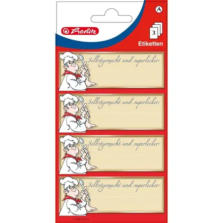 Herlitz Etiketten Hausgemacht 2 FSC