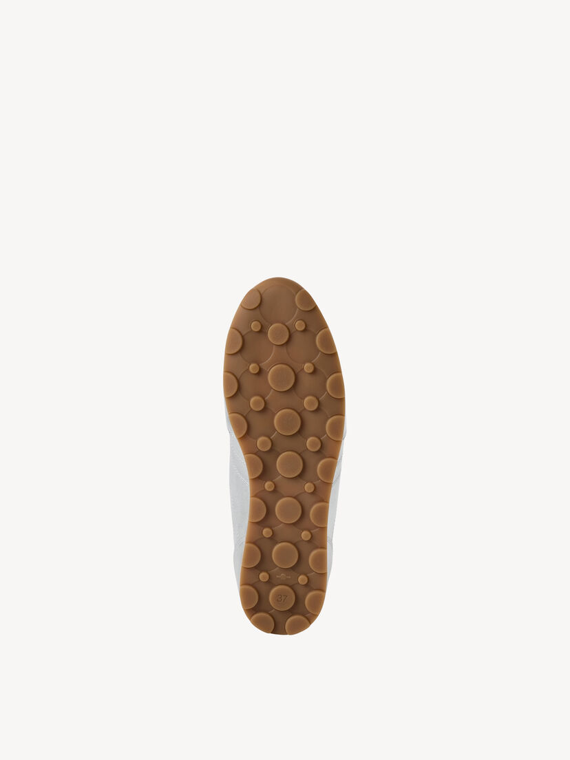 Leren Sneaker - zilver