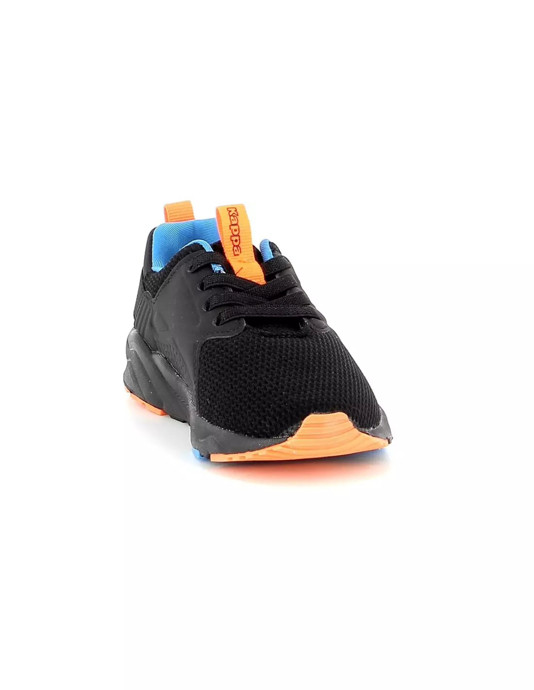 KAPPA SAN PUERTO - Baskets Blackblueasterorange