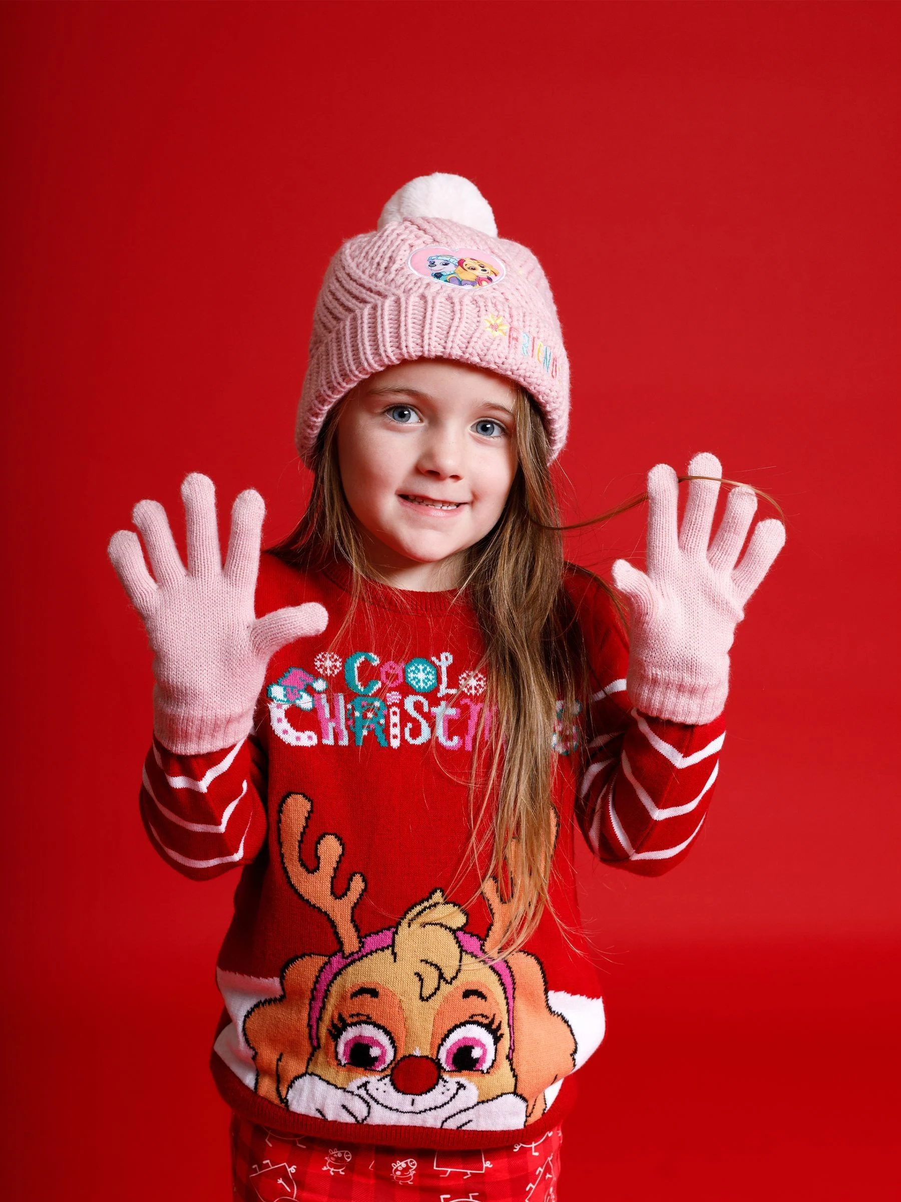 Vanilla Underground Paw Patrol wintermuts en sjaalset voor meisjes