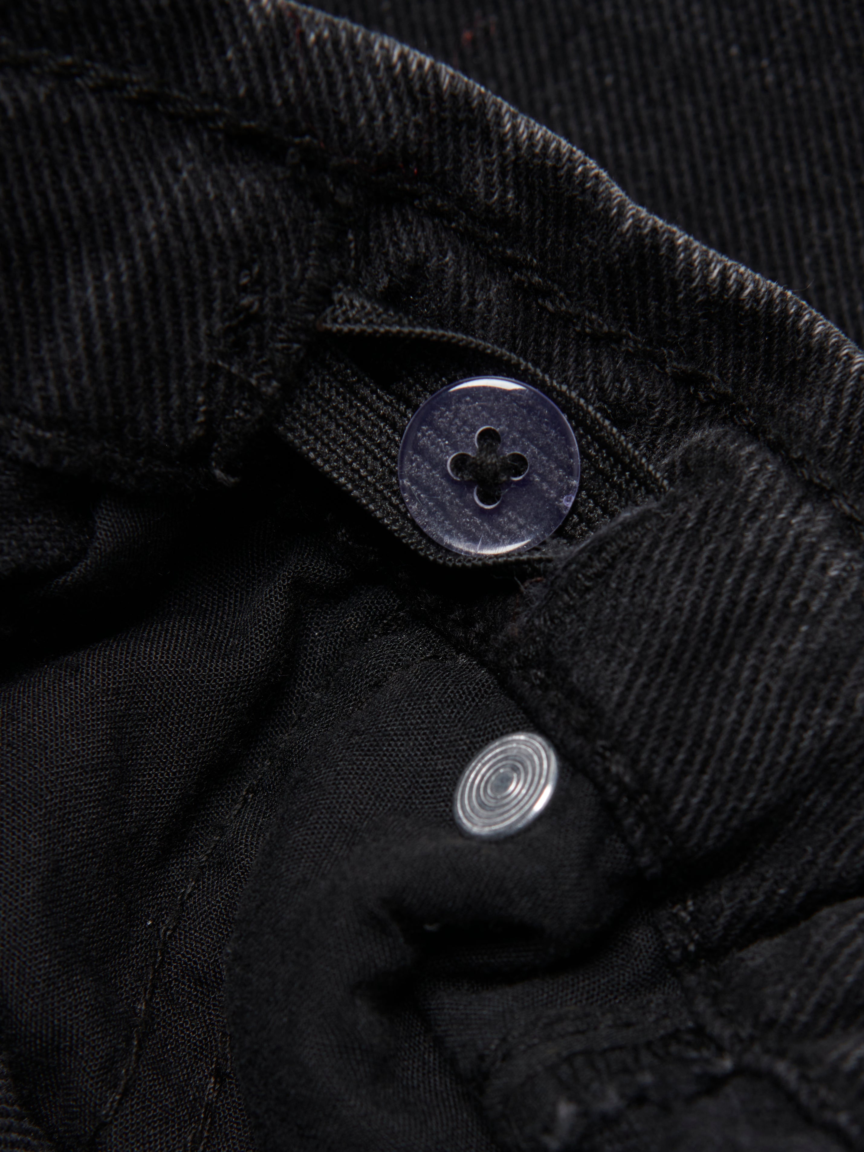 KOGCOMET Weiter Beinschnitt Jeans Washed Black
